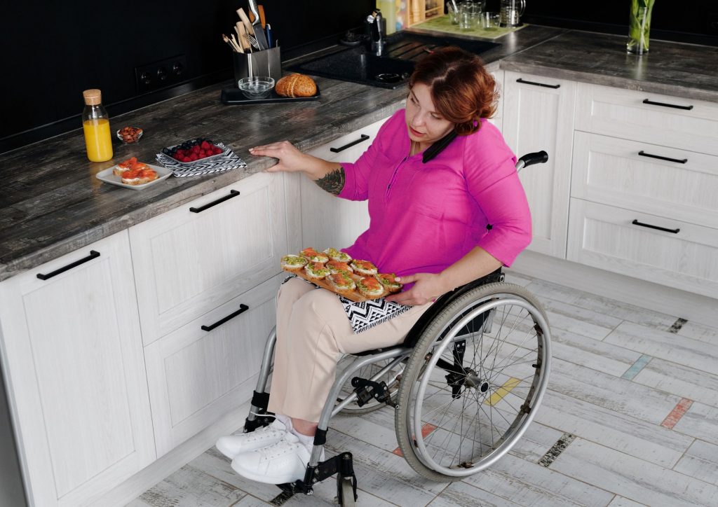 Image 1 Lady with Physical Disability