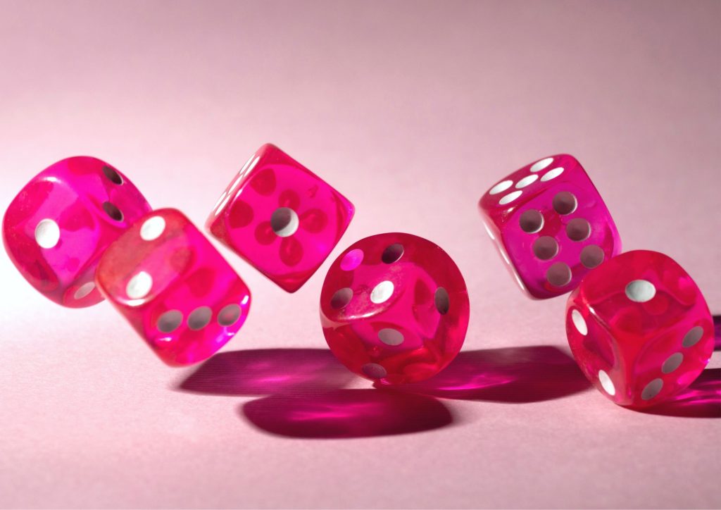 Pink Dice