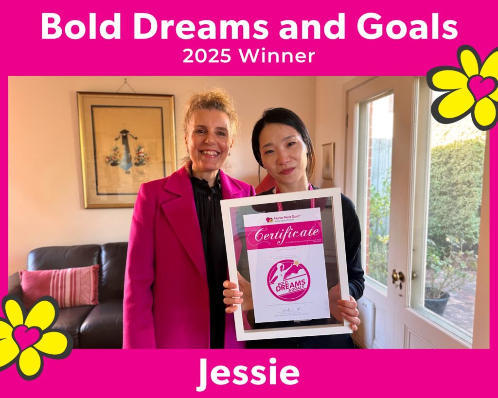 Jessie Caregiver Bold Dreams and Goals
